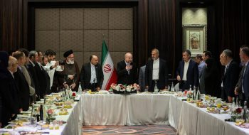 دیدار محمد باقر قالیباف رئیس مجلس شورای اسلامی با جمعی از فعالان اقتصادی